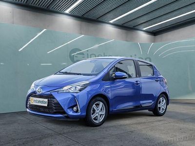 Gebraucht Toyota Yaris Hybrid Team 101 PS (74 kW) 2018 Blau Kleinwagen