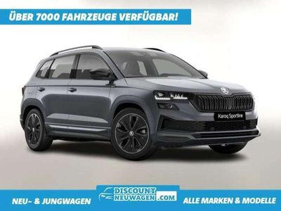 Stahlgrau Neu 2025 Skoda Karoq SportLine SUV | 36.599 € (Fairer Preis)