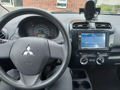 Gebraucht Mitsubishi Space Star 71 PS (52 kW) 2014 Weiß Van / Kleinbus