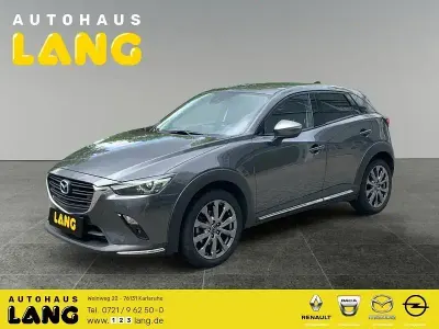 Gebraucht Mazda CX-3 Edition 121 PS (88 kW) 2020 Machine gray (metallic) SUV