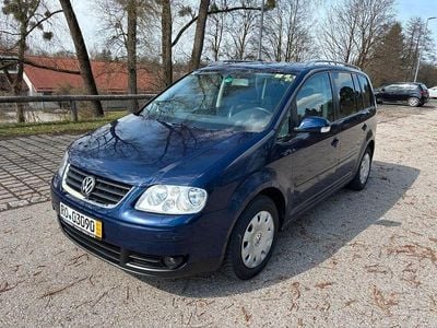 Gebraucht VW Touran Highline 105 PS (77 kW) 2004 Blau Van / Kleinbus