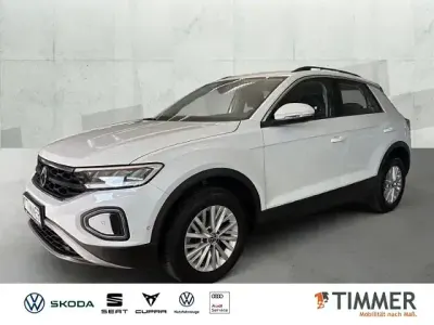 Gebraucht VW T-Roc Life 150 PS (110 kW) 2023 Weiß SUV