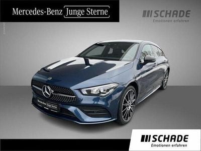 Gebraucht Mercedes CLA250e Shooting Brake AMG line 218 PS (160 kW) 2021 Blau Kombi