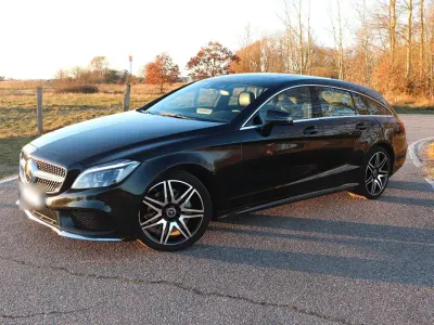 Gebraucht Mercedes CLS350 Shooting Brake AMG line 258 PS (189 kW) 2015 Schwarz Kombi