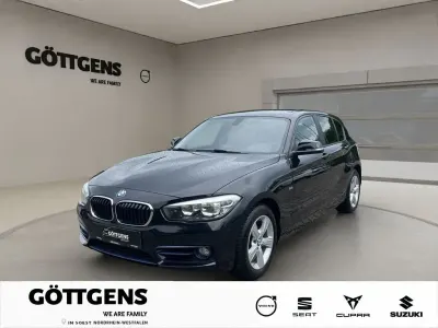 Gebraucht BMW 118 Sport Line 150 PS (110 kW) 2017 Schwarz Kleinwagen