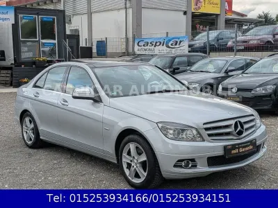 Gebraucht Mercedes C230 Avantgarde 204 PS (150 kW) 2007 Iridiumsilber (metallic) Limousine