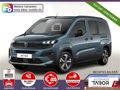 Neu Peugeot Rifter GT 131 PS (96 kW) 2025 Blau metallic Van / Kleinbus