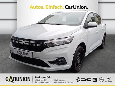 Gebraucht Dacia Sandero Expression 91 PS (66 kW) 2024 Arktisweiß Kleinwagen