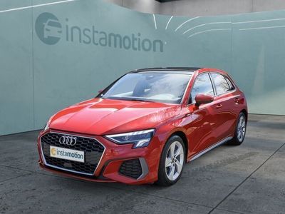Gebraucht Audi A3 Sportback S-Line 150 PS (110 kW) 2023 Rot Kleinwagen