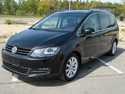 Brugt VW Sharan Highline 184 HK (135 kW) 2018 Sort MPV