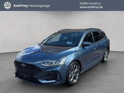 Gebraucht Ford Focus ST-Line X 125 PS (91 kW) 2024 Chrome blue metallic Kombi