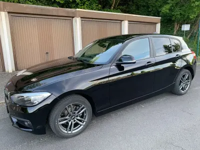 Gebraucht BMW 116 Advantage 109 PS (80 kW) 2017 Schwarz Kleinwagen