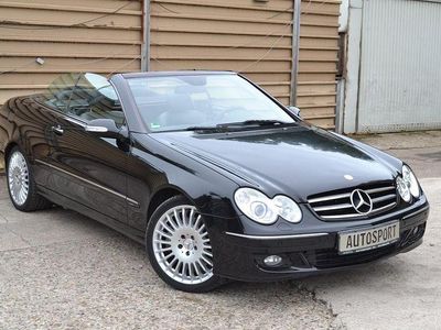 Gebraucht Mercedes CLK200 Avantgarde 184 PS (135 kW) 2007 Schwarz Cabrio