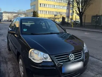Gebraucht VW Polo 64 PS (47 kW) 2008 Schwarz Kleinwagen
