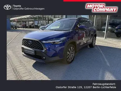 Gebraucht Toyota Corolla Cross Team 197 PS (144 kW) 2022 Nachtblau mica metallic SUV