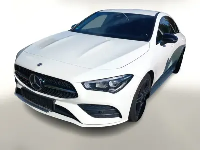 Gebraucht Mercedes CLA200 AMG line 163 PS (119 kW) 2022 Weiß Coupé
