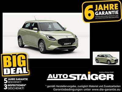 Neu Suzuki Swift Club 83 PS (61 kW) 2026 Cool yellow metallic Kleinwagen