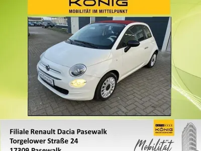 Gebraucht Fiat 500C 69 PS (50 kW) 2023 Gelato weiß Cabrio