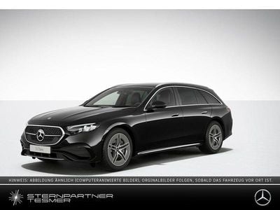 Gebraucht Mercedes E220 AMG 197 PS (144 kW) 2024 Schwarz Limousine