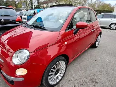 Gebraucht Fiat 500 Lounge 69 PS (50 kW) 2009 Rot Cabrio