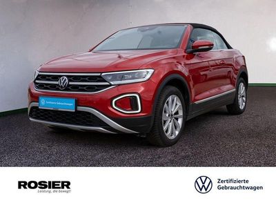 Gebraucht VW T-Roc Cabriolet Style 116 PS (85 kW) 2025 Rot / kings red Cabrio