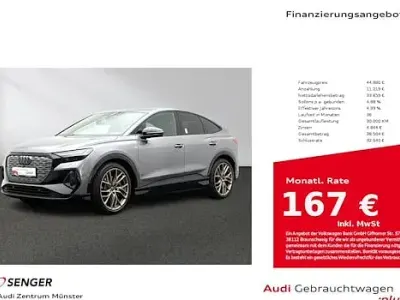 Brugt Audi Q4 Sportback e-tron Ambiente 219 kW (299 HK) 2023 Grå SUV