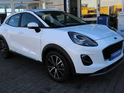 Brugt Ford Puma Titanium 125 HK (91 kW) 2022 Hvid SUV