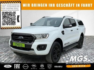 Gebraucht Ford Ranger Wildtrack 212 PS (155 kW) 2023 Frozen white Pickup