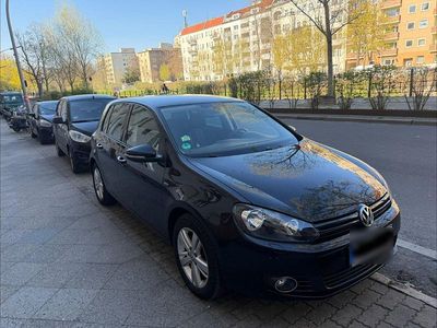 Gebraucht VW Golf VII Match 86 PS (63 kW) 2012 Schwarz Limousine