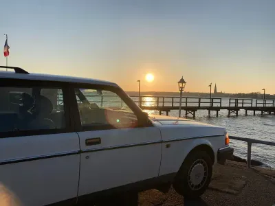 Gebraucht Volvo 245 116 PS (85 kW) 1991 Weiß Kombi