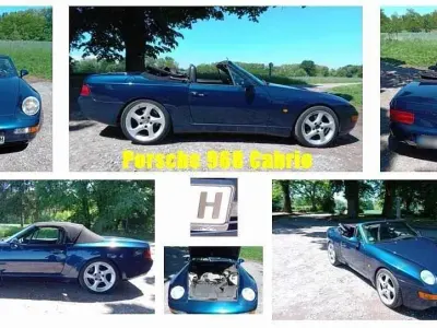 Gebraucht Porsche 968 239 PS (175 kW) 1993 Blau Cabrio