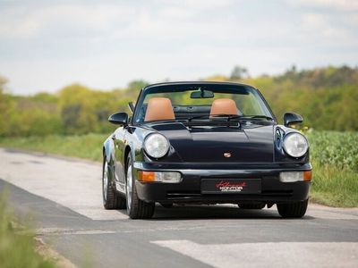 gebraucht Porsche 964 C2 Cabrio schwarz/schwarz, Schalter