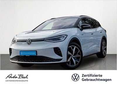 Gletscherweiß metallic/schwarz Gebraucht 2025 VW ID.4 GTX SUV | 41.430 € (Superpreis)