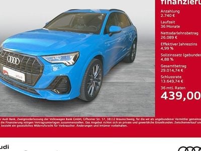 Gebraucht Audi Q3 S-Line 150 PS (110 kW) 2021 Blau SUV