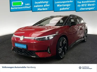 Gebraucht VW ID.7 GTX 250 kW (340 PS) 2025 Kings red metallic/schwarz Kombi