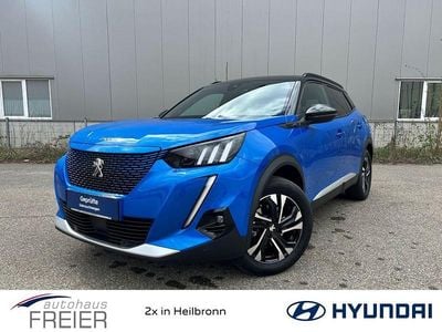 Gebraucht Peugeot e-2008 GT 100 kW (136 PS) 2022 Blau SUV
