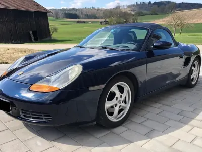 Occasion Porsche 986 Boxster 204 ch (150 kW) 1999 Bleue Cabriolet