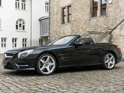 Gebraucht Mercedes SL400 333 PS (244 kW) 2014 Schwarz Cabrio