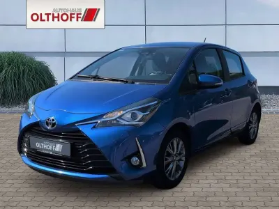 Gebraucht Toyota Yaris Comfort 69 PS (50 kW) 2017 Titanblau Kleinwagen