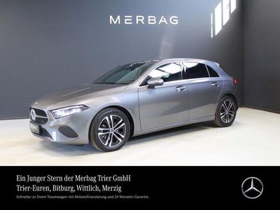 Gebraucht Mercedes A180 Progressive 136 PS (100 kW) 2023 Metalliclack mountaingrau Limousine