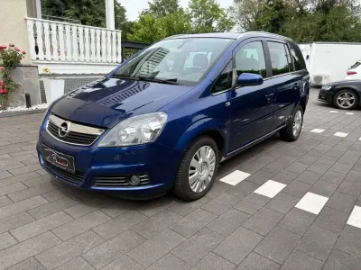 Gebraucht Opel Zafira Edition 94 PS (69 kW) 2007 Blau Van / Kleinbus