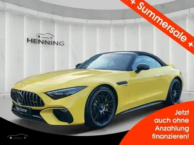 Gebraucht Mercedes SL63 AMG AMG 585 PS (430 kW) 2023 Gelb Cabrio