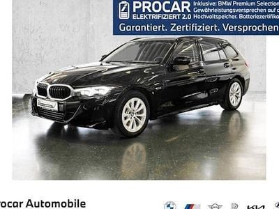 Gebraucht BMW 320e Shadowline 204 PS (150 kW) 2022 Schwarz Kombi