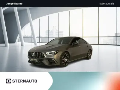 Gebraucht Mercedes CLA45 AMG AMG 421 PS (309 kW) 2023 Manufaktur magno lack manufaktur mountaingrau magno Coupé