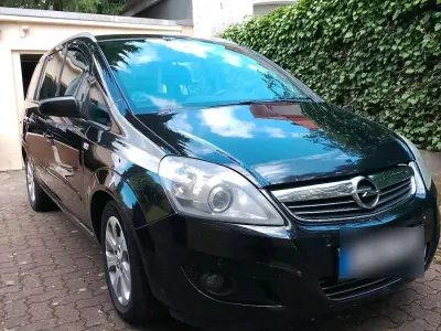 Gebraucht Opel Zafira 152 PS (111 kW) 2009 Schwarz Van / Kleinbus