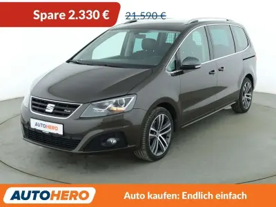 Begagnad Seat Alhambra FR-Line 150 HK (110 kW) 2017 Brun Minibuss