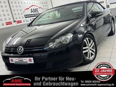 Gebraucht VW Golf Cabriolet 140 PS (102 kW) 2012 Schwarz metallic Cabrio
