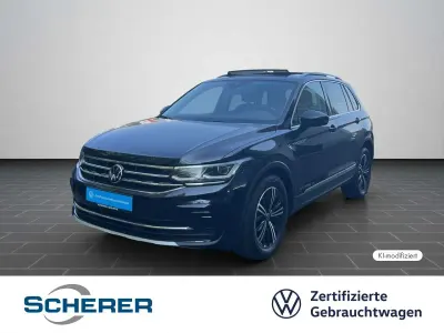 Gebraucht VW Tiguan Elegance 150 PS (110 kW) 2023 Deep black perleffekt SUV