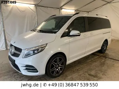 Gebraucht Mercedes V300 Exclusive 239 PS (175 kW) 2019 Weiß Van / Kleinbus