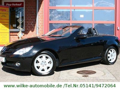 Usata Mercedes SLK200 184 CV (135 kW) 2010 Nero Cabrio